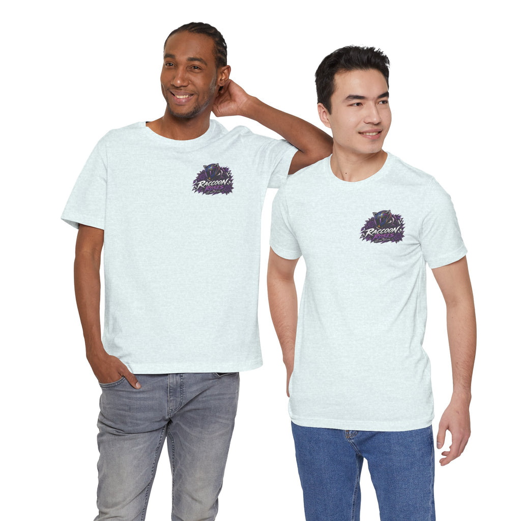 Raccoon Rose Motorcycle Graphic Tee