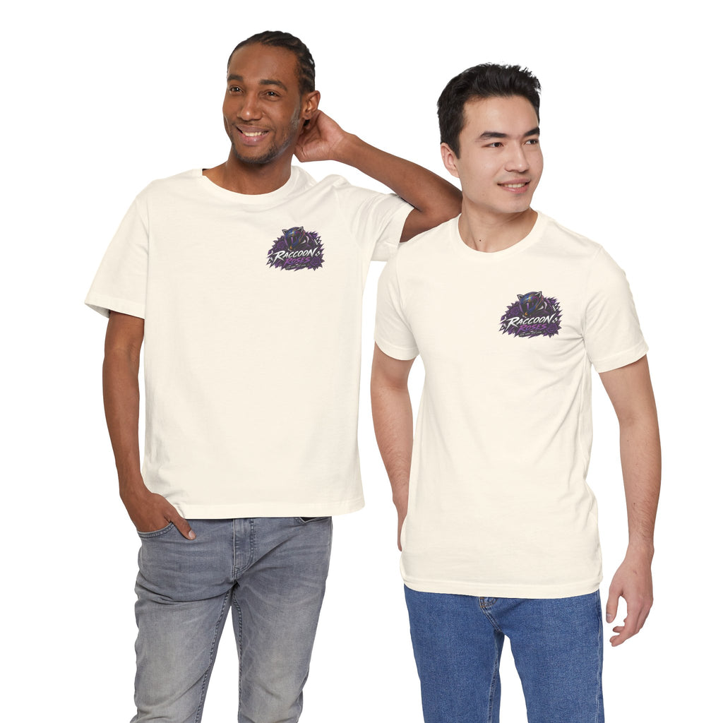 Raccoon Rose Motorcycle Graphic Tee