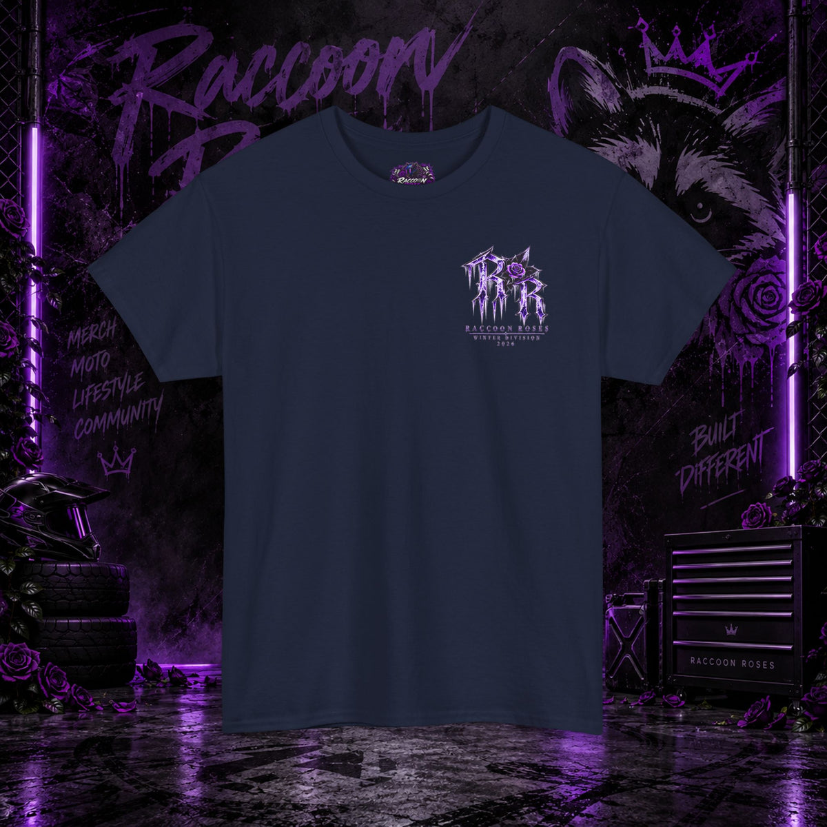 T-Shirt — frozen roses
