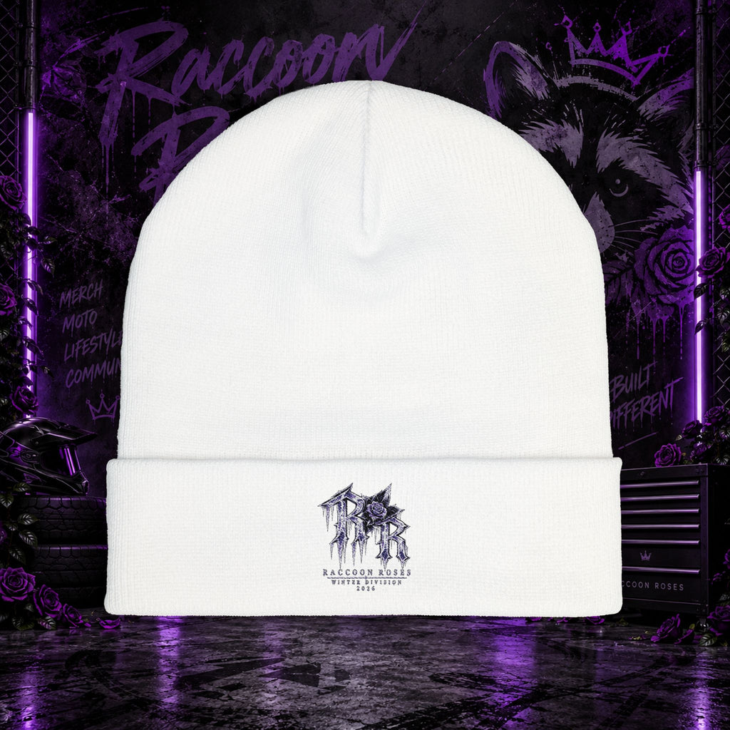 Embroidered Frozen Roses