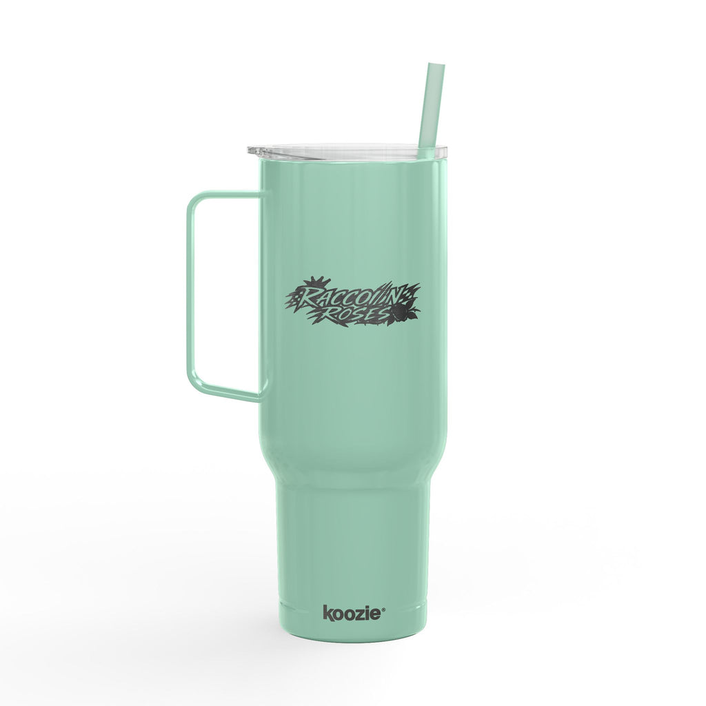 40oz Engraved Insulated Tumbler with Straw & Lid — Large Travel Mug