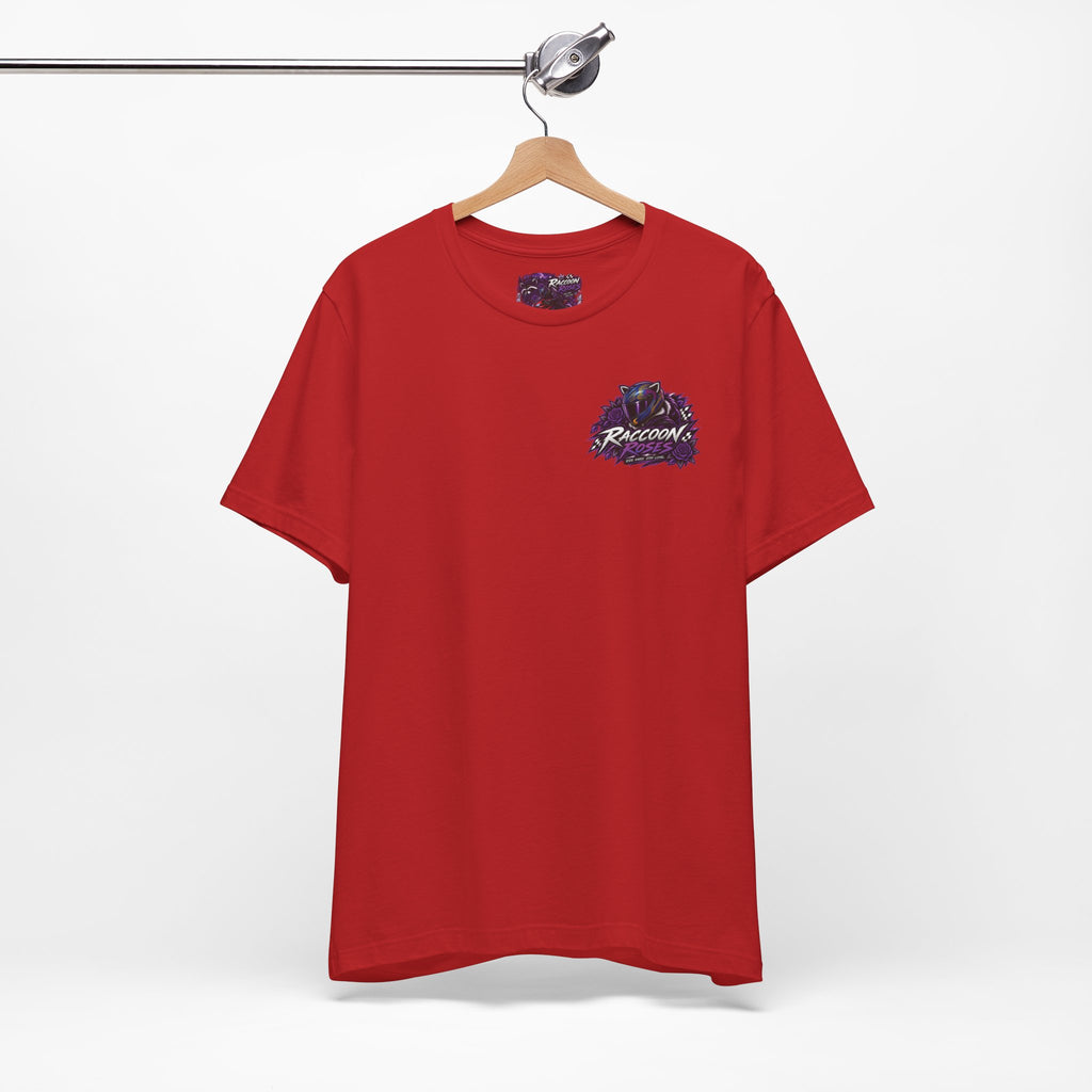 Raccoon Rose Motorcycle Graphic Tee