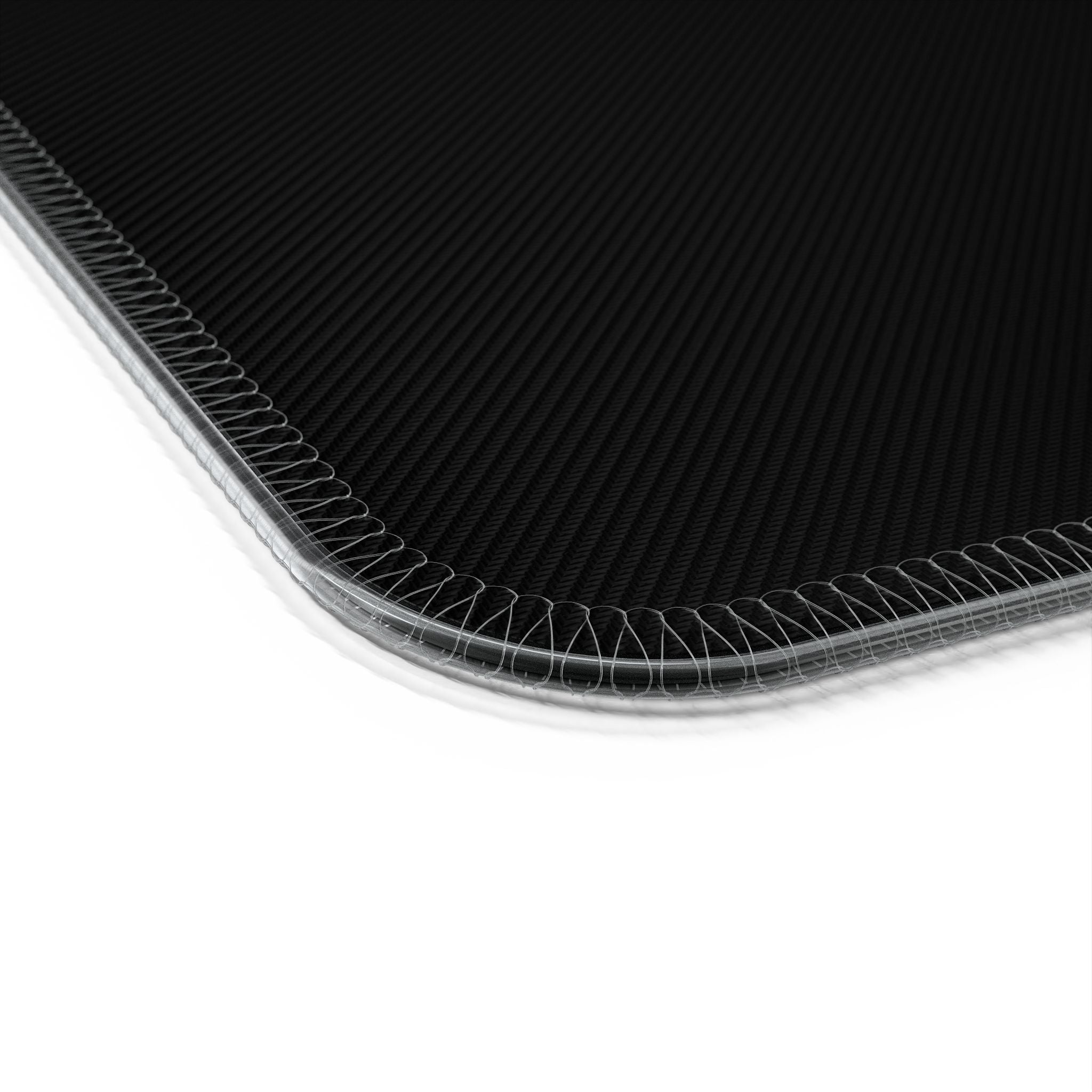 LED Gaming Mouse Pad with Wireless Charger — "Raccoon Roses" RGB Desk Mat