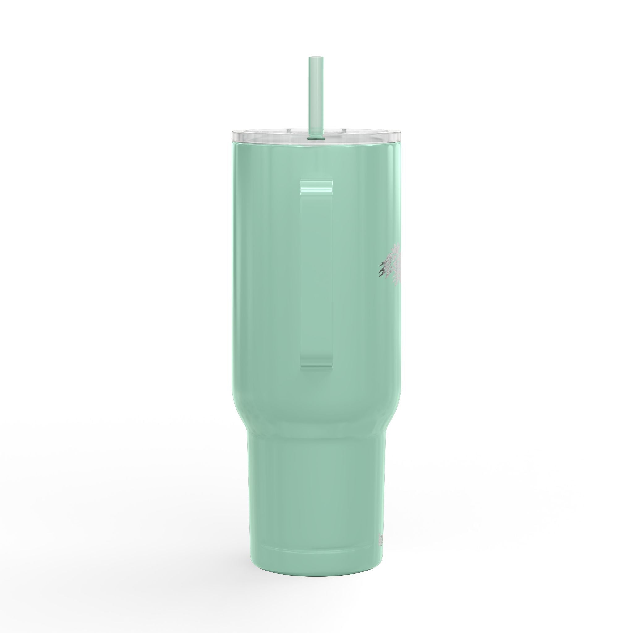 40oz Engraved Insulated Tumbler with Straw & Lid — Large Travel Mug
