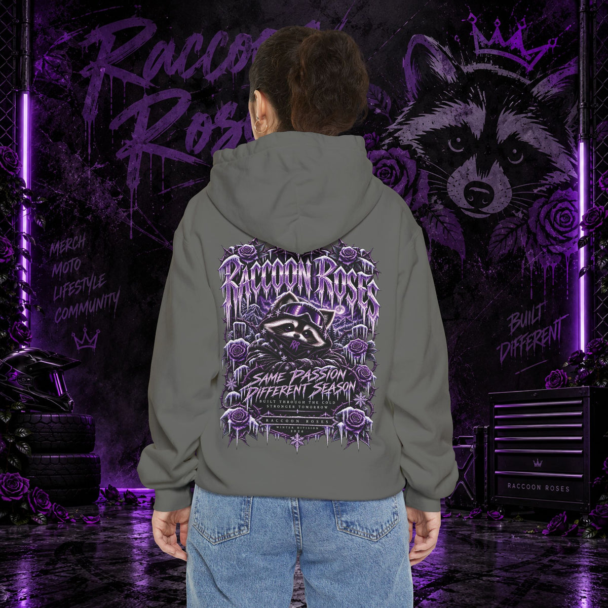 frozen rose Hoodie