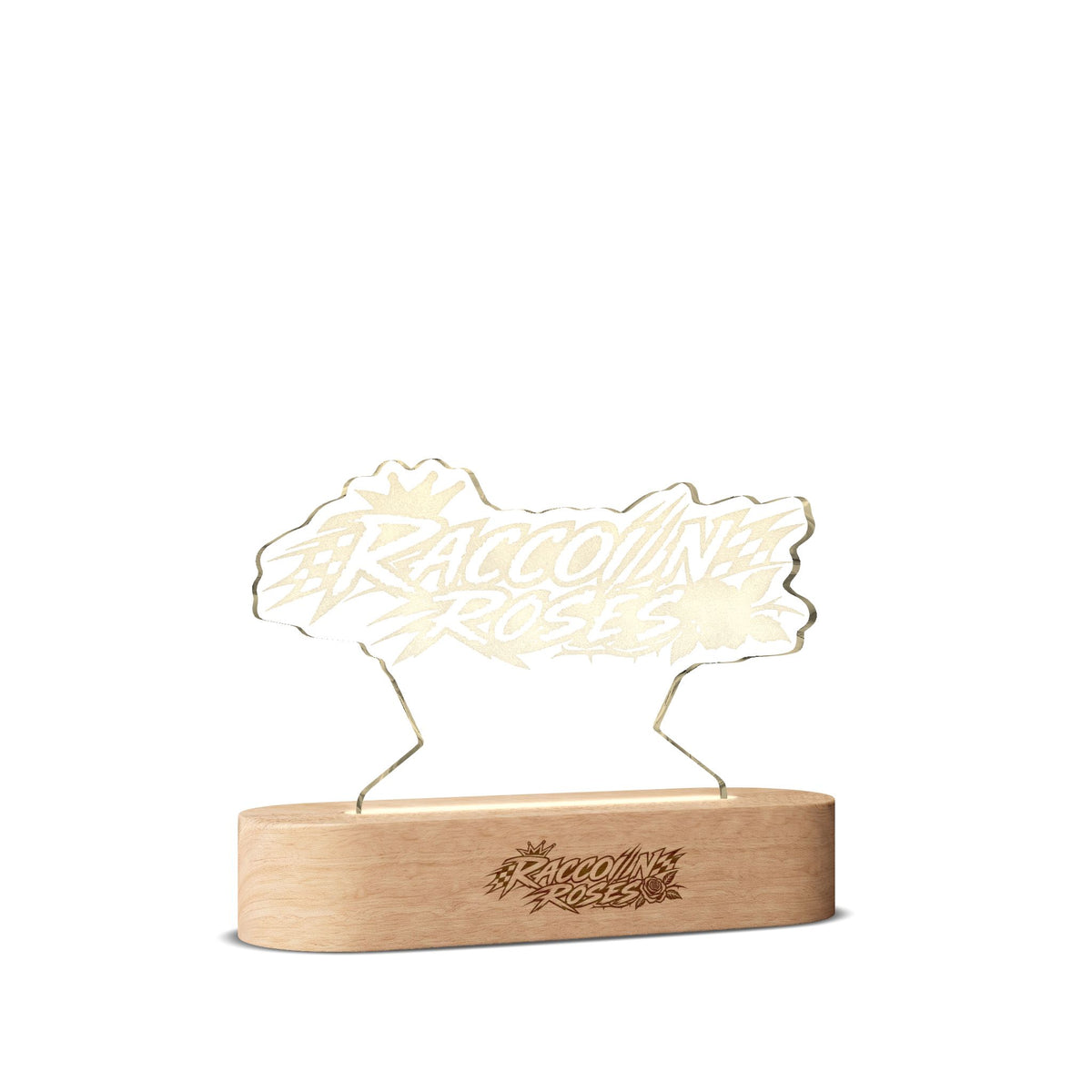 Engraved Custom Shape Night Light – Personalized LED Acrylic Lamp