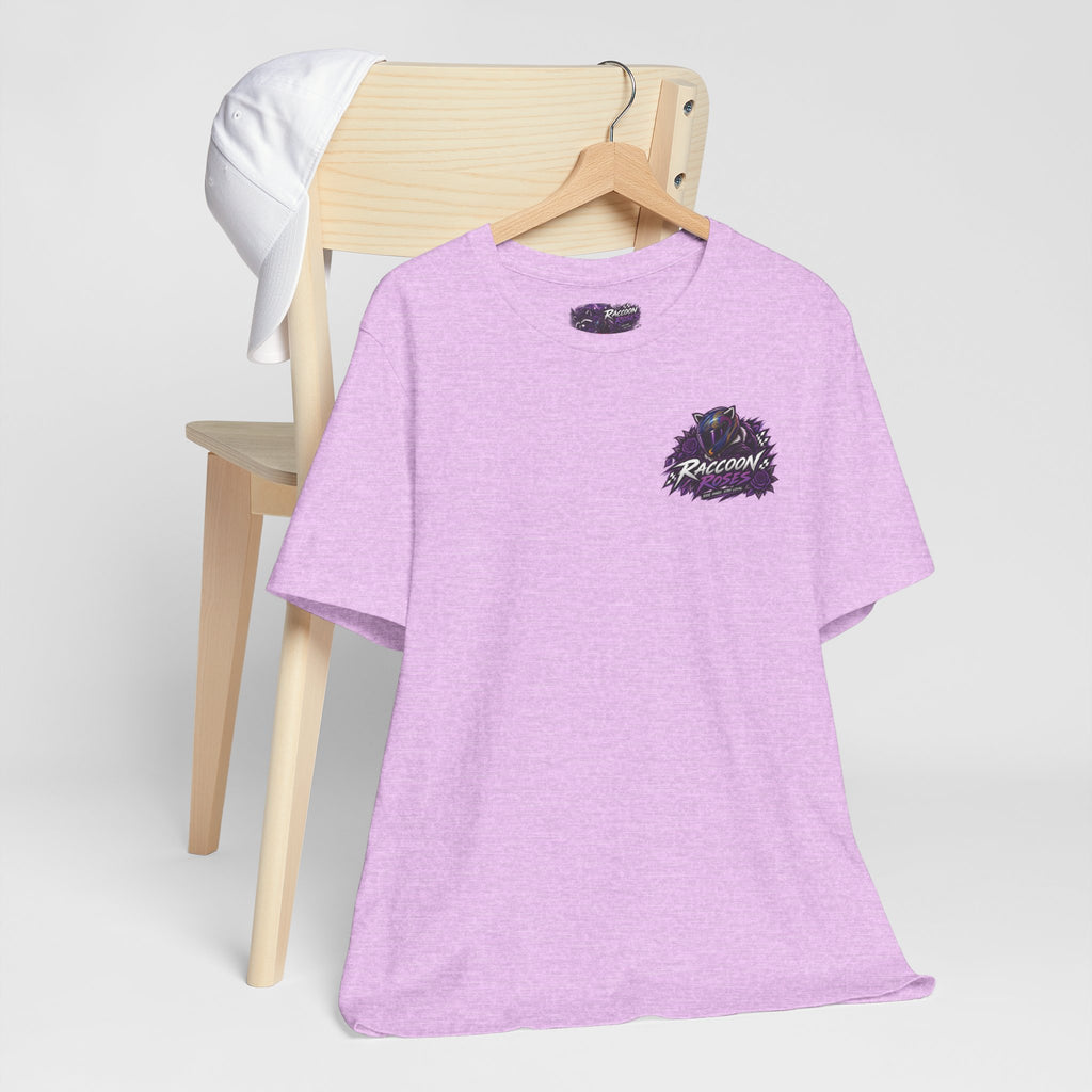 Raccoon Rose Motorcycle Graphic Tee