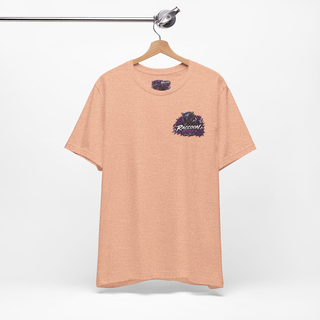 Raccoon Rose Motorcycle Graphic Tee
