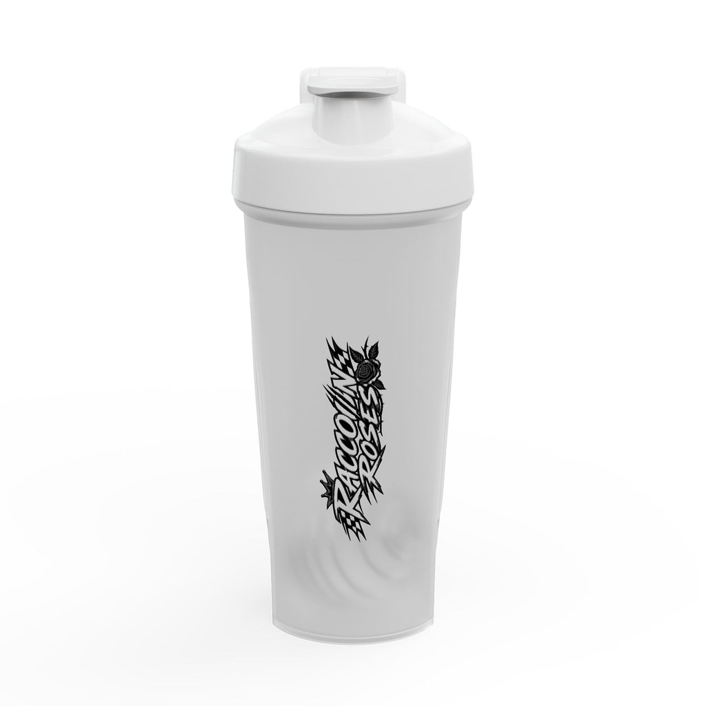 Protein Shaker Bottle with Grit Graphic – Gym Workout Mixer