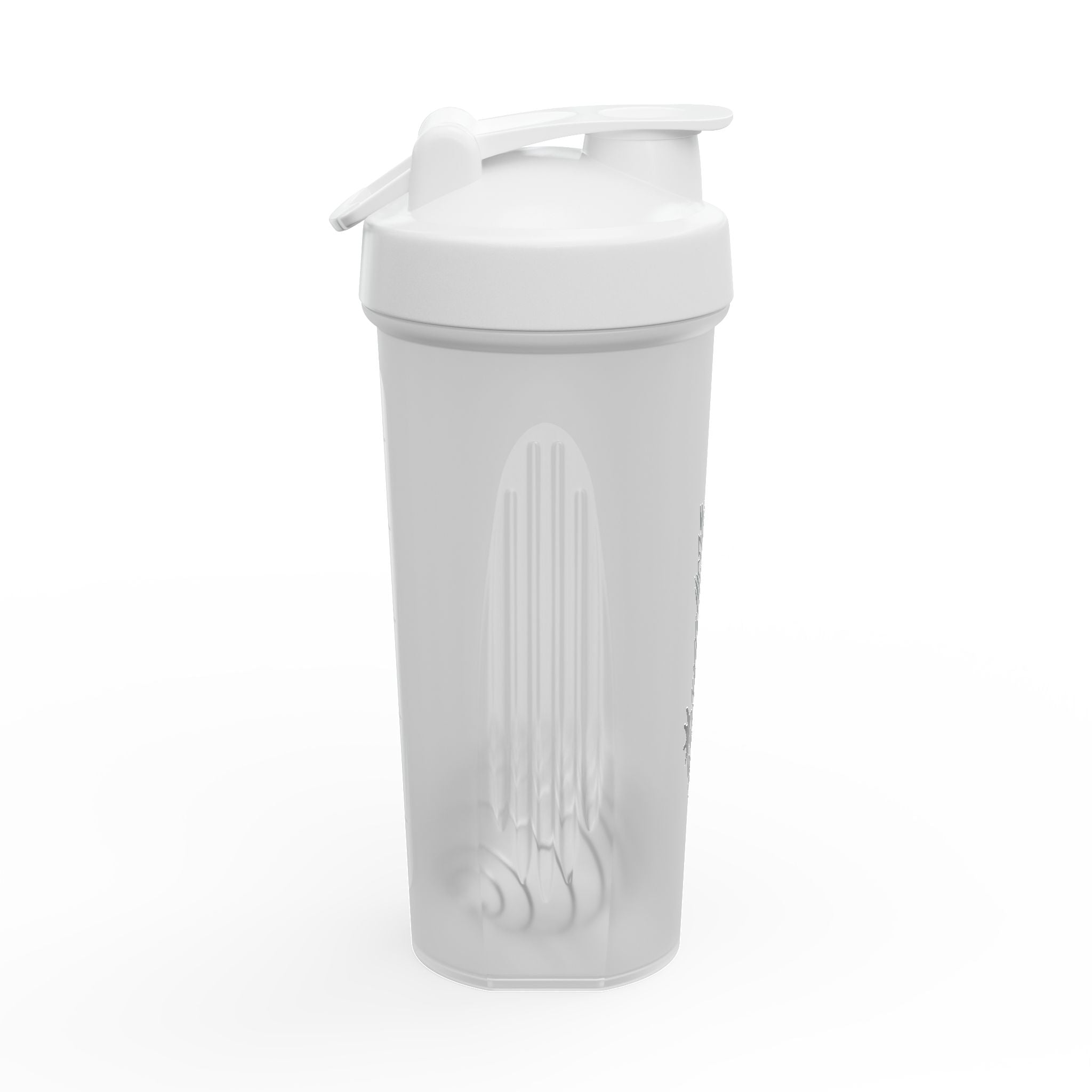 Protein Shaker Bottle with Grit Graphic – Gym Workout Mixer