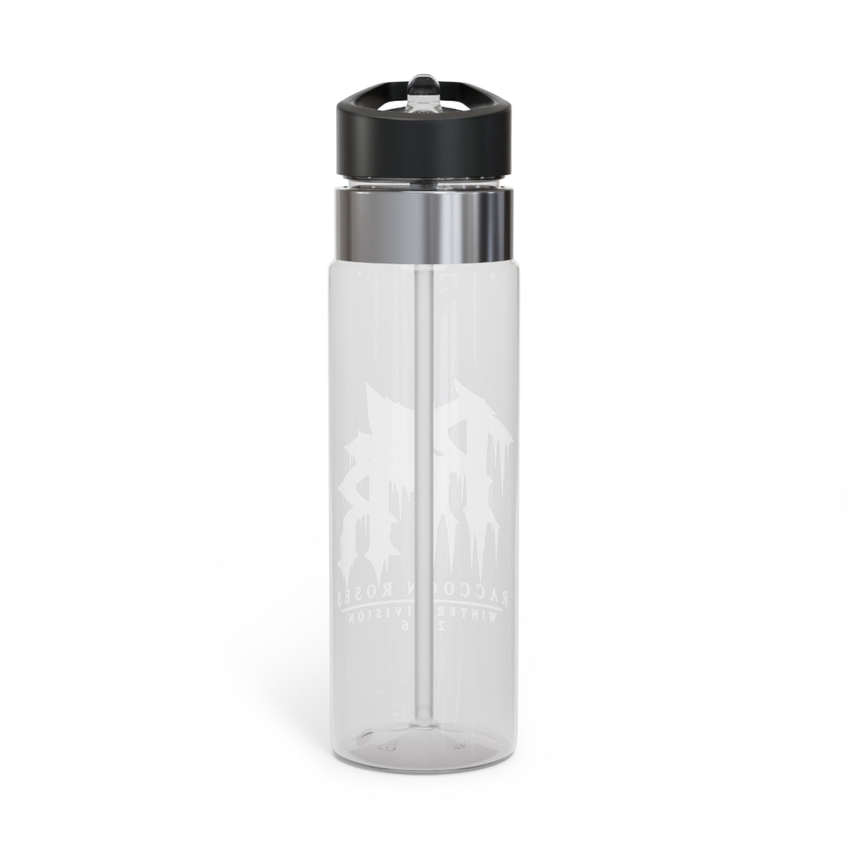 20oz Tritan Sport Bottle — Gothic 'RR' Purple Rose Logo