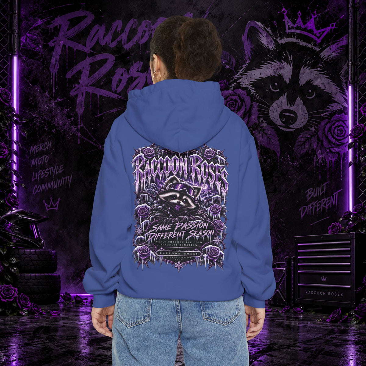 frozen rose Hoodie