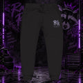 Embroidered 'Frozen Roses' Fleece Sweatpants