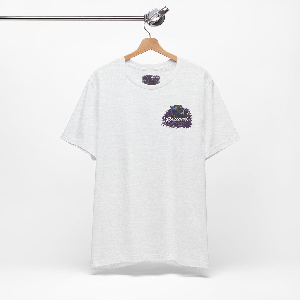 Raccoon Rose Motorcycle Graphic Tee