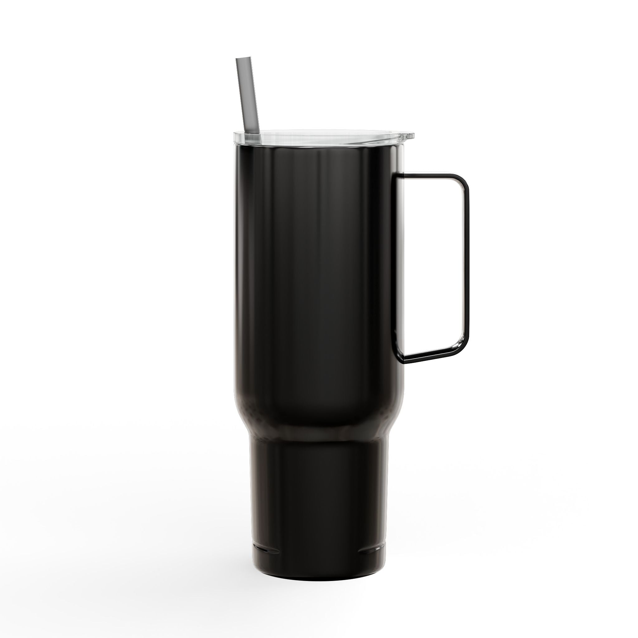 40oz Engraved Insulated Tumbler with Straw & Lid — Large Travel Mug