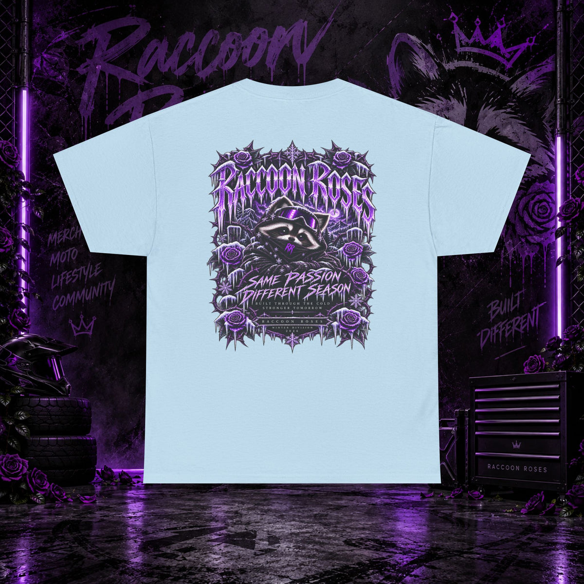 T-Shirt — frozen roses