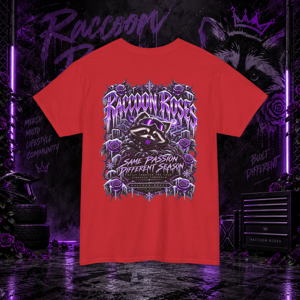 T-Shirt — frozen roses