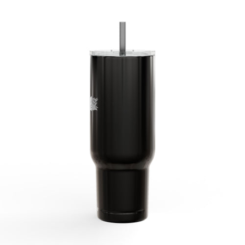 40oz Engraved Insulated Tumbler with Straw & Lid — Large Travel Mug