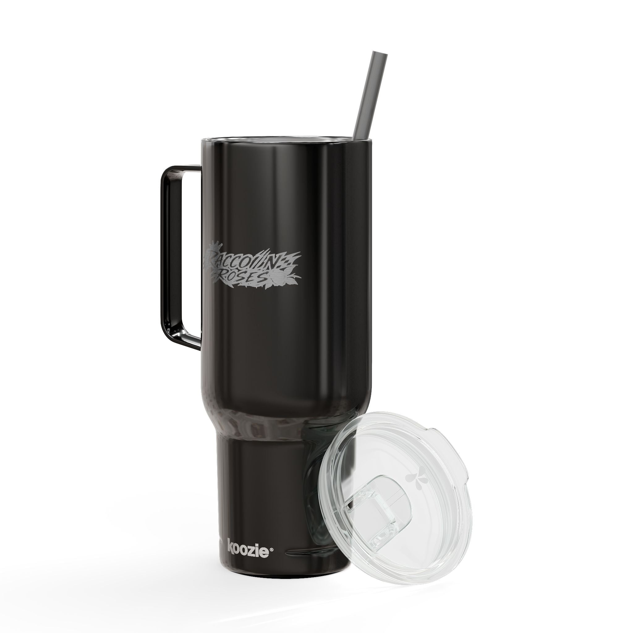 40oz Engraved Insulated Tumbler with Straw & Lid — Large Travel Mug