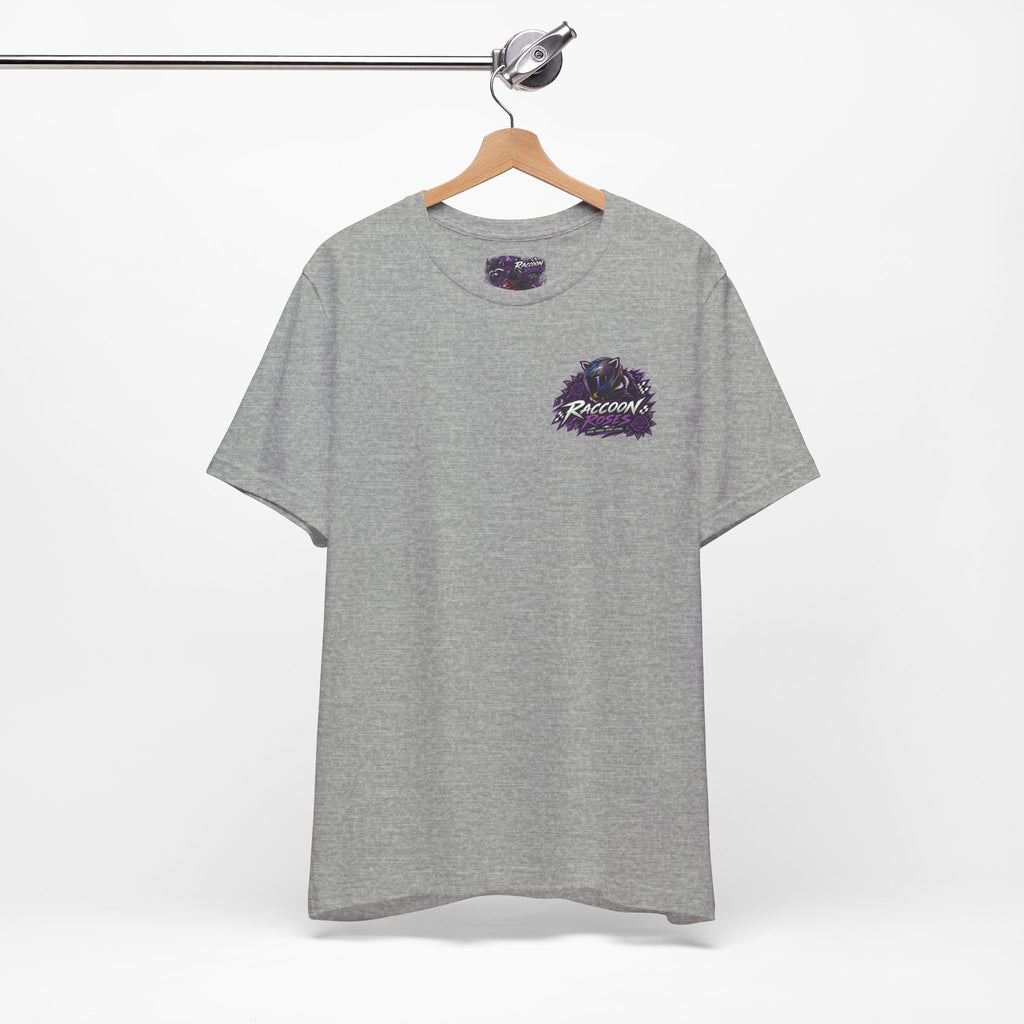 Raccoon Rose Motorcycle Graphic Tee