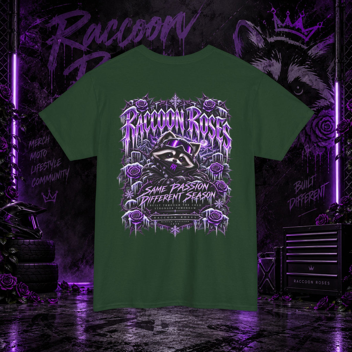 T-Shirt — frozen roses
