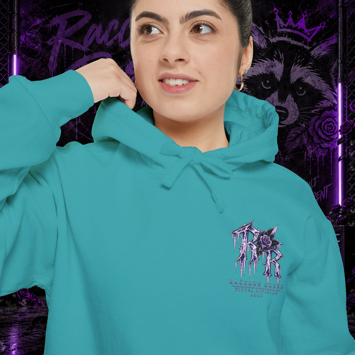 frozen rose Hoodie