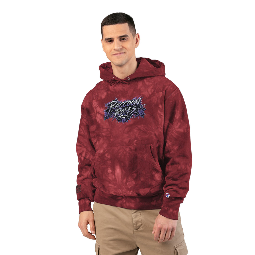 Unisex Champion Tie-Dye Hoodie (Embroidery)
