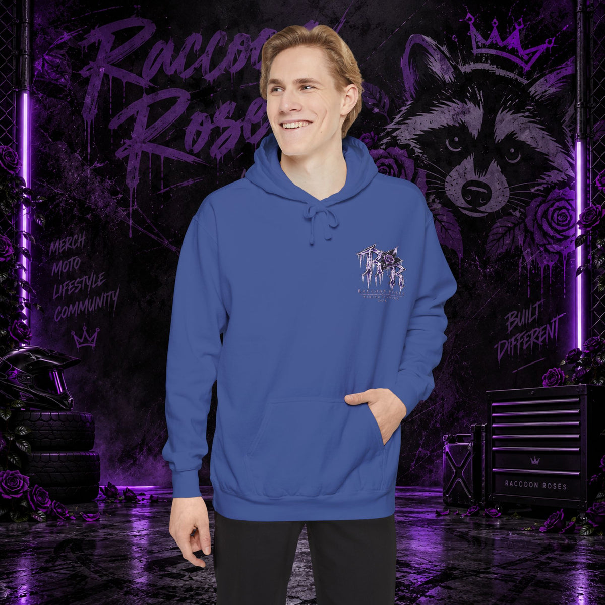 frozen rose Hoodie