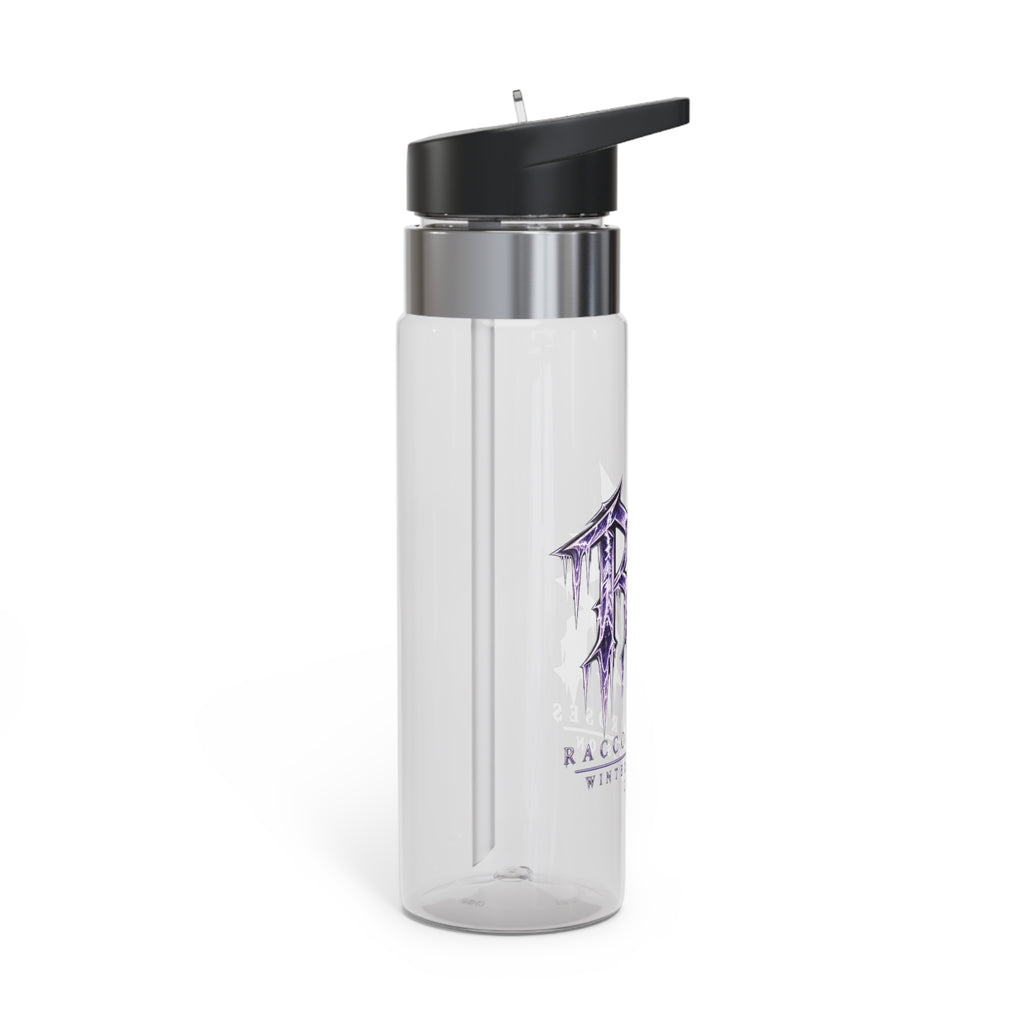 20oz Tritan Sport Bottle — Gothic 'RR' Purple Rose Logo