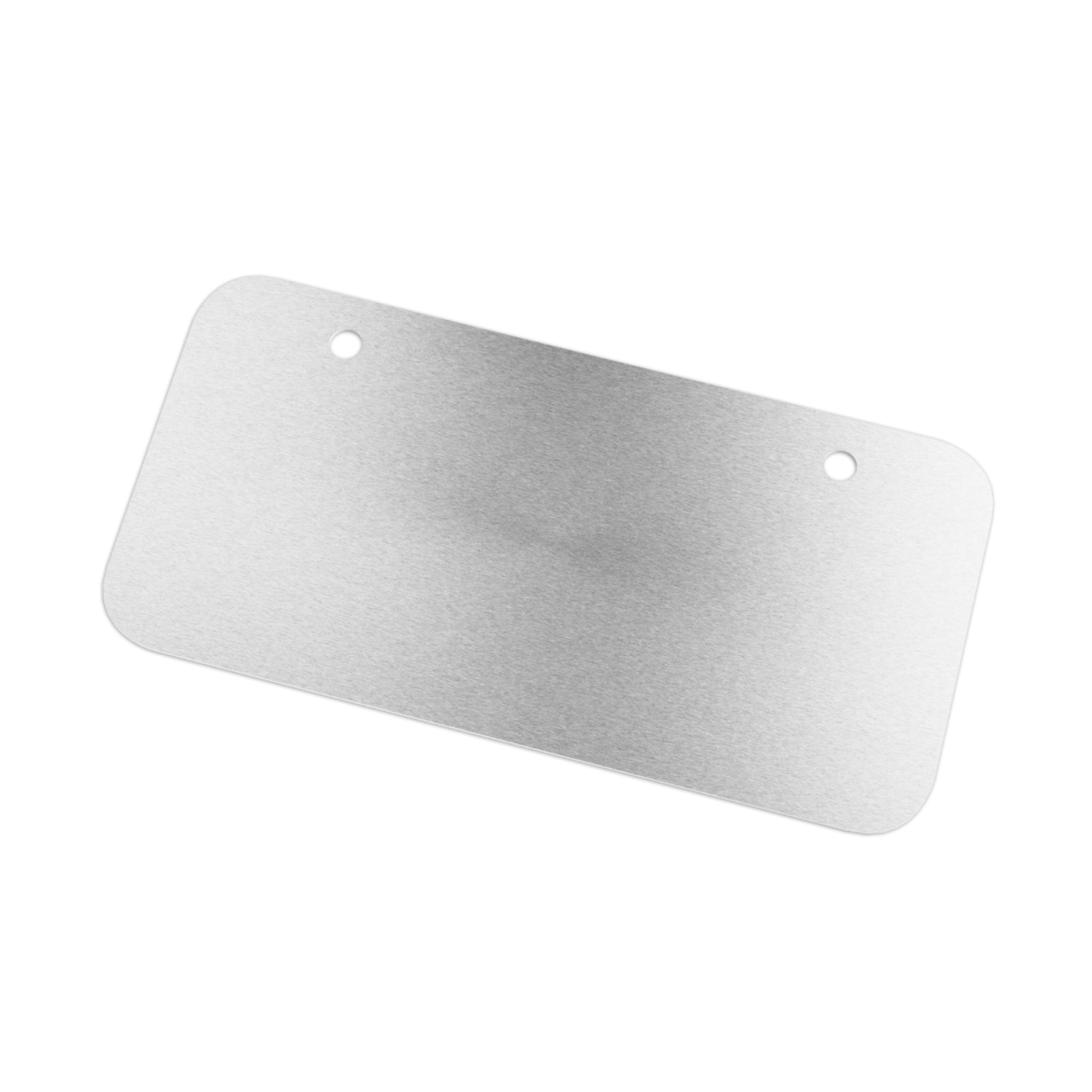 Raccoon Roses Mini License Plate - Purple Racing Skull Design