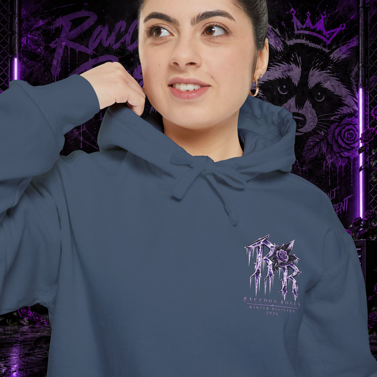 frozen rose Hoodie