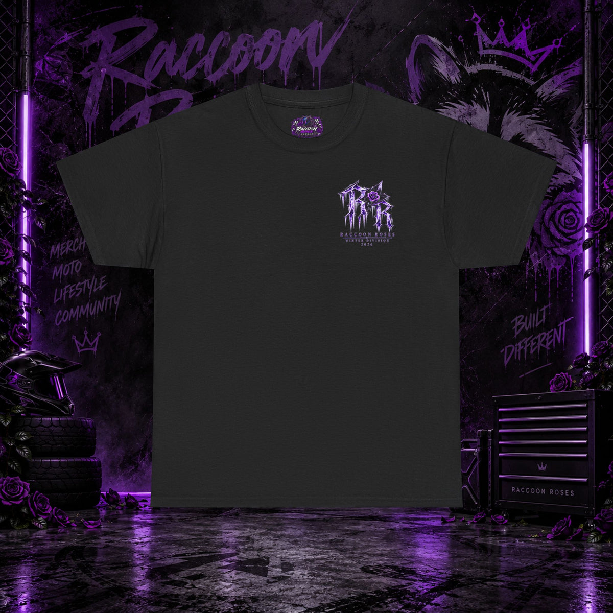T-Shirt — frozen roses