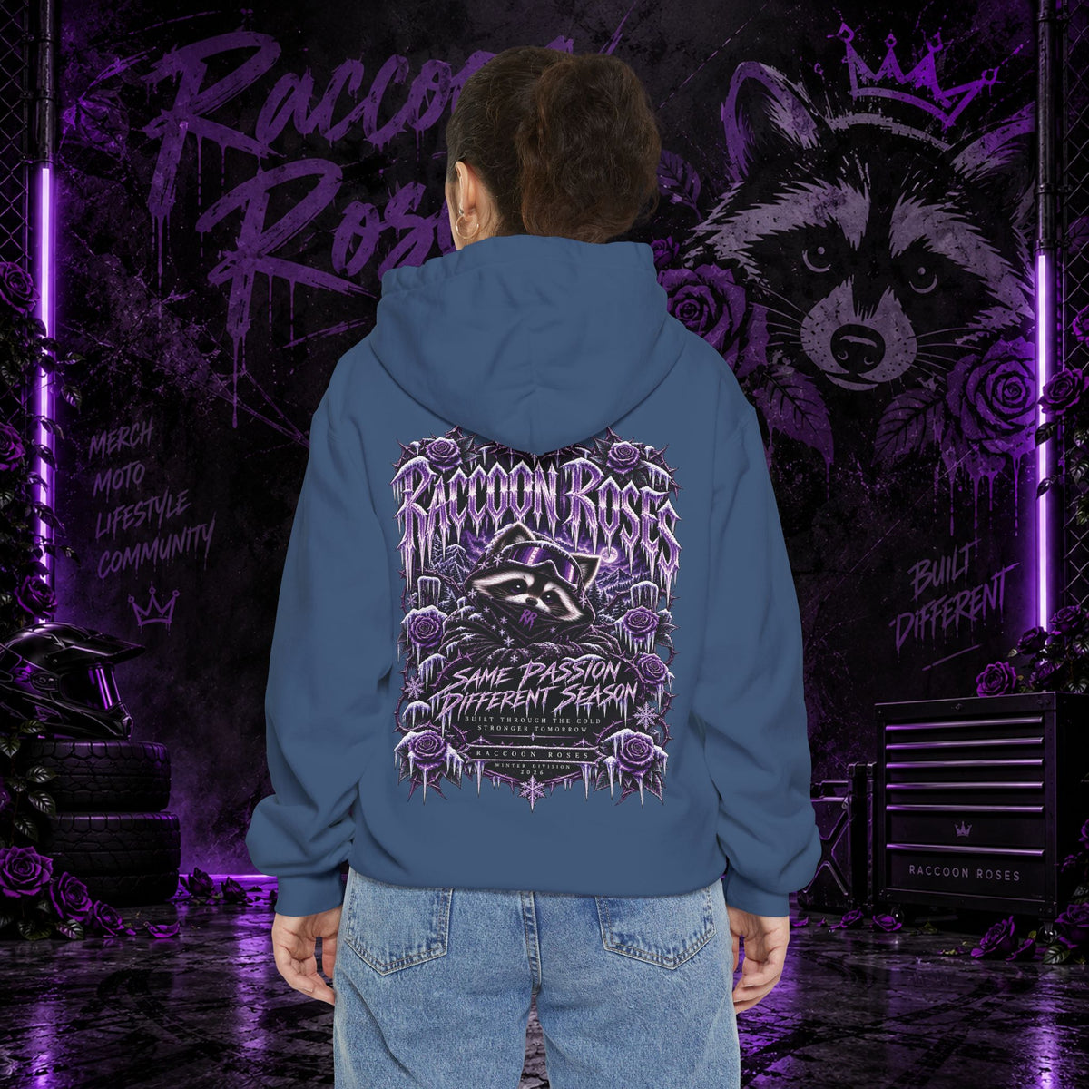 frozen rose Hoodie