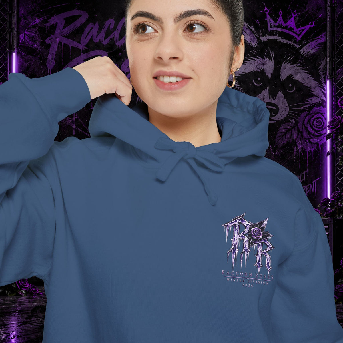 frozen rose Hoodie