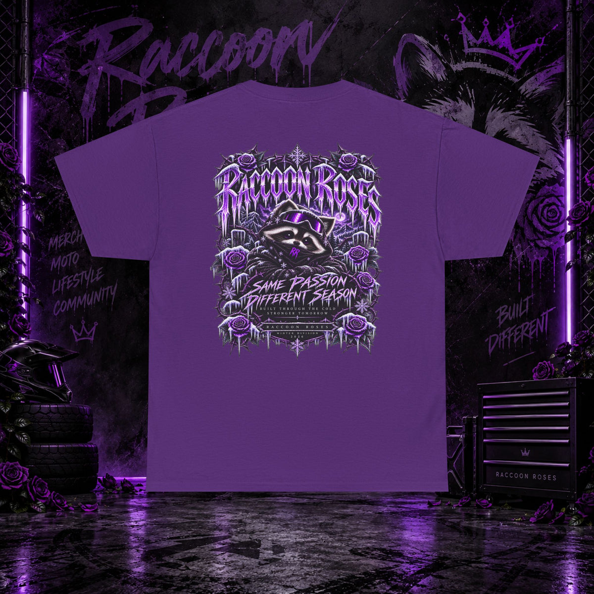 T-Shirt — frozen roses