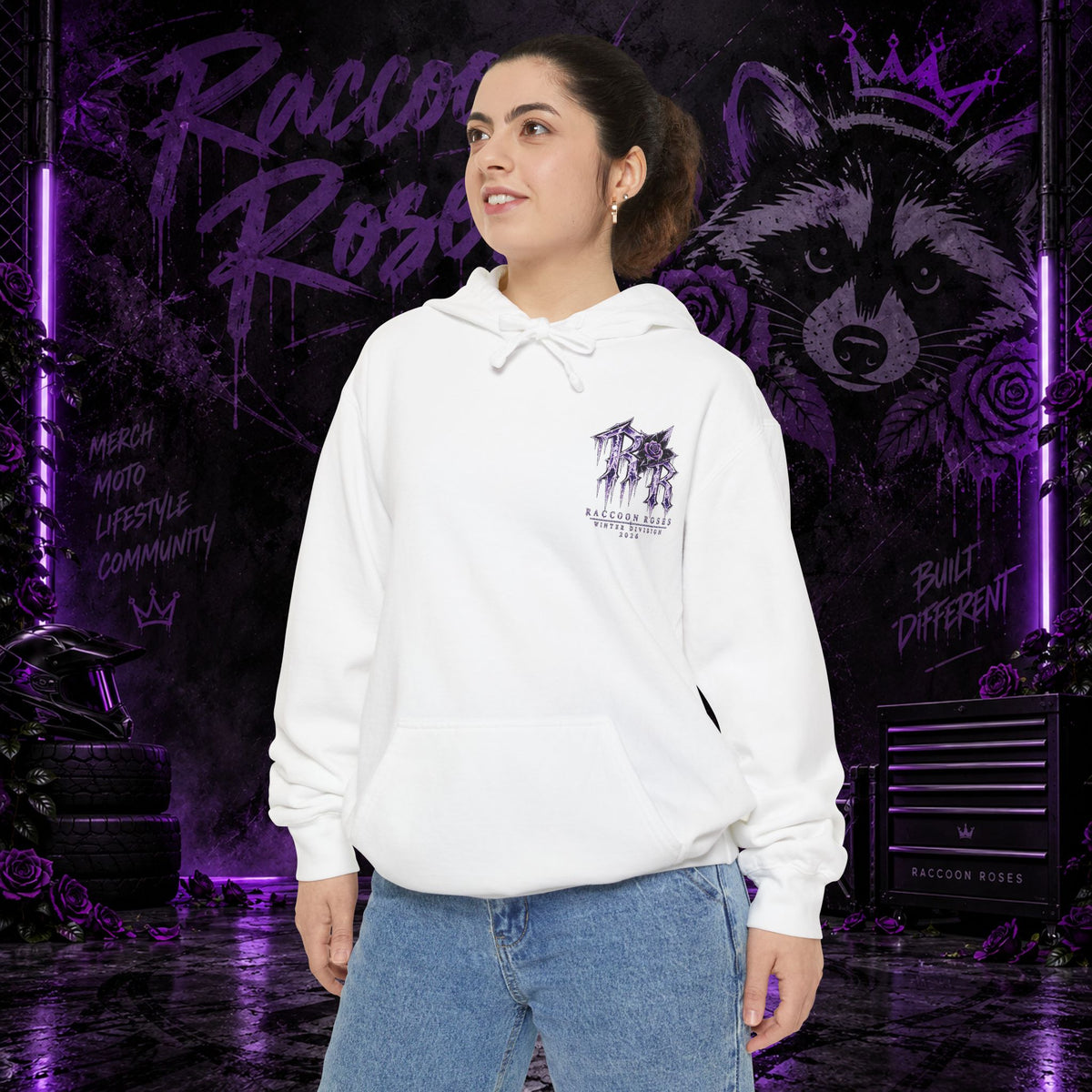 frozen rose Hoodie