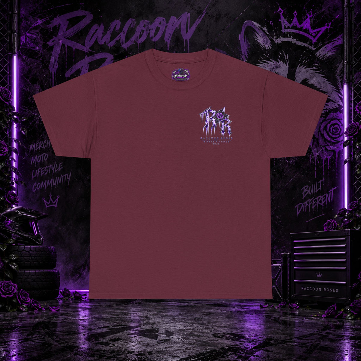 T-Shirt — frozen roses