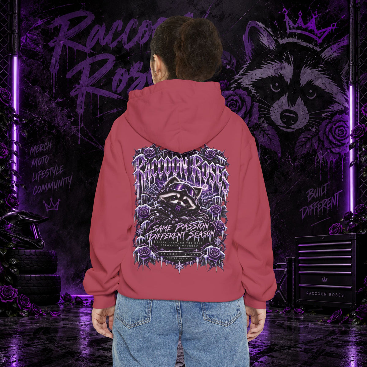 frozen rose Hoodie