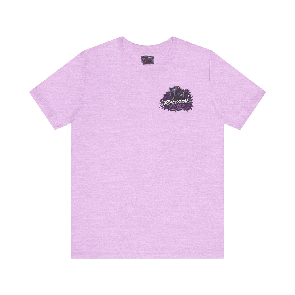Raccoon Rose Motorcycle Graphic Tee