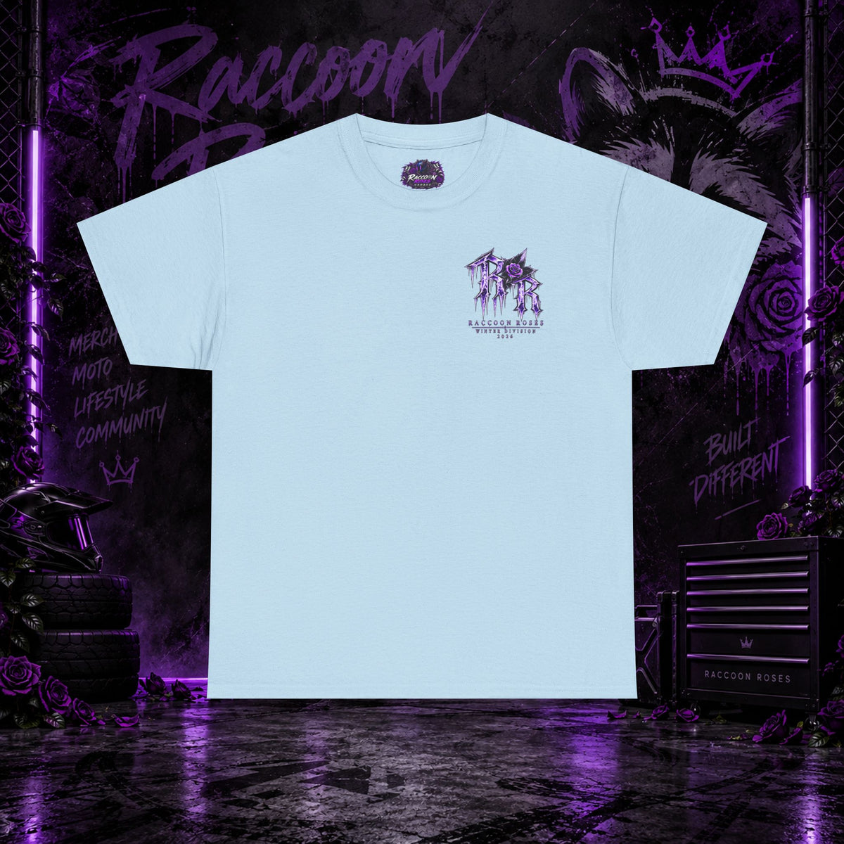 T-Shirt — frozen roses