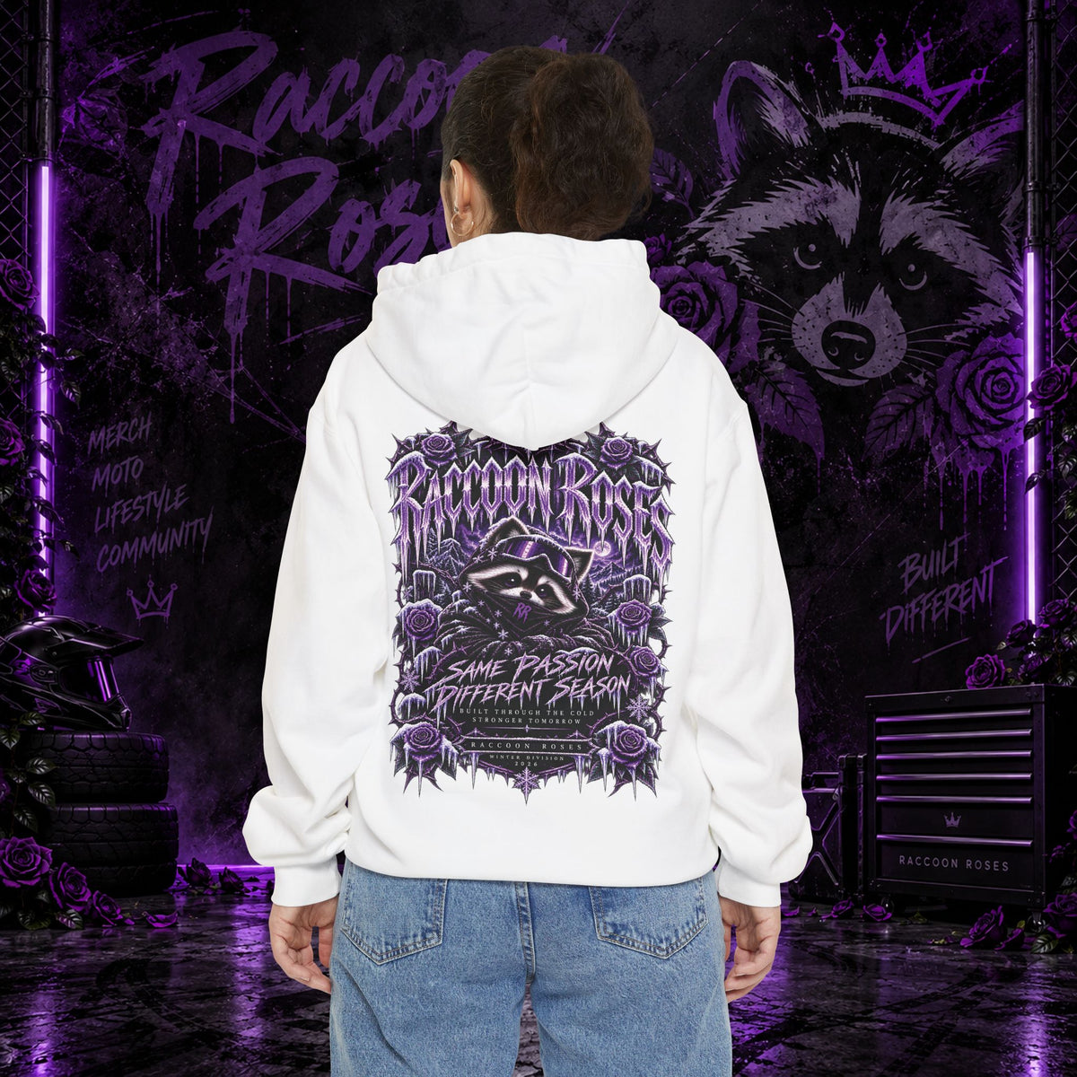 frozen rose Hoodie