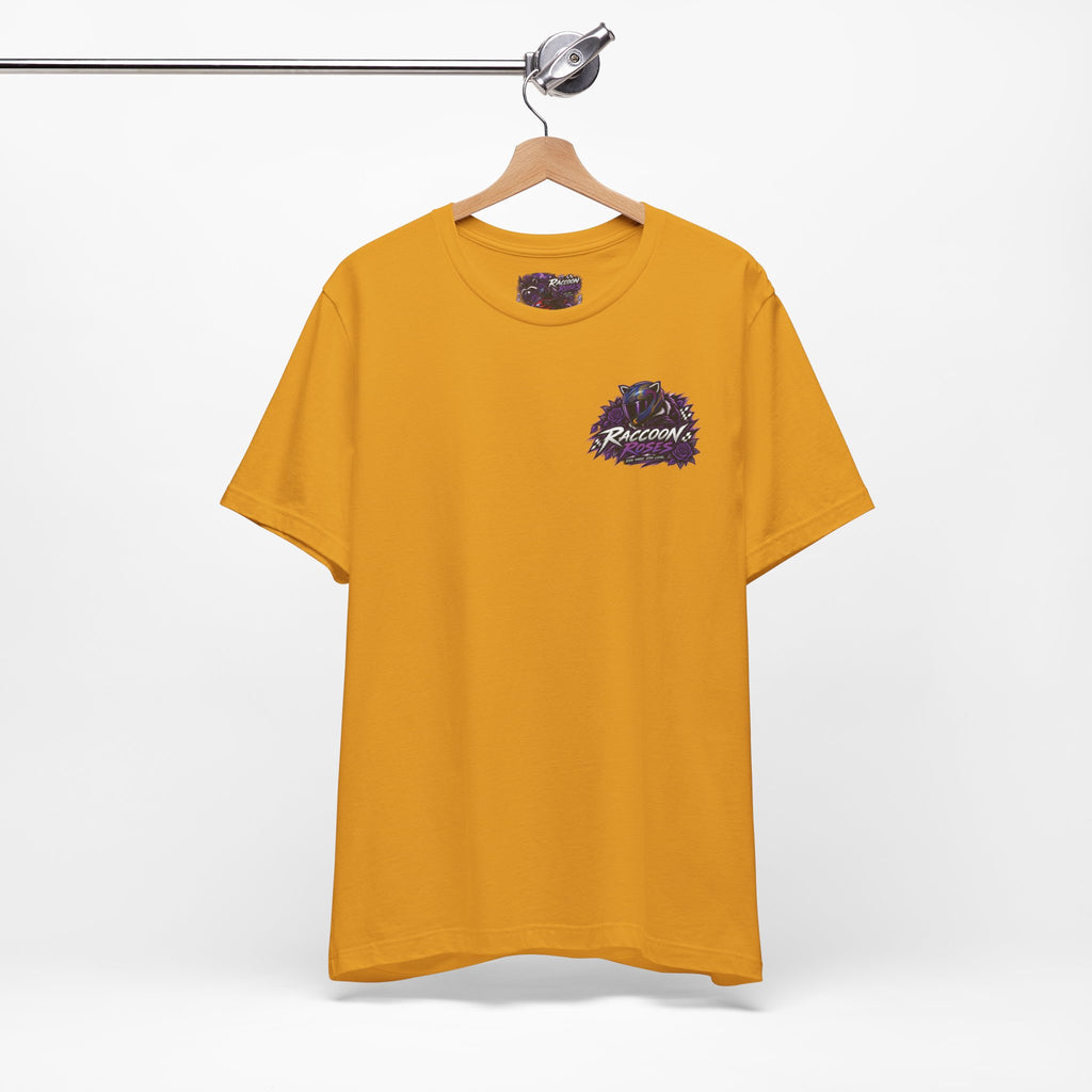Raccoon Rose Motorcycle Graphic Tee