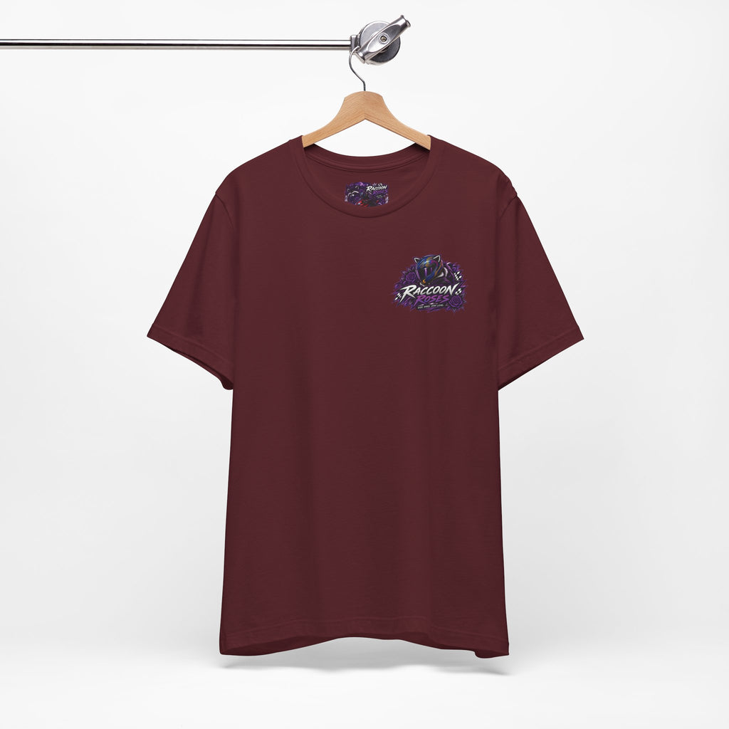 Raccoon Rose Motorcycle Graphic Tee