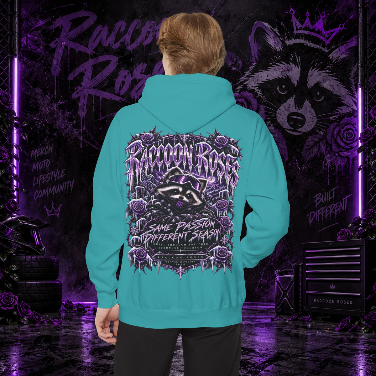 frozen rose Hoodie