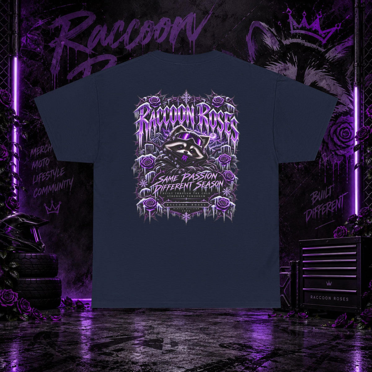 T-Shirt — frozen roses