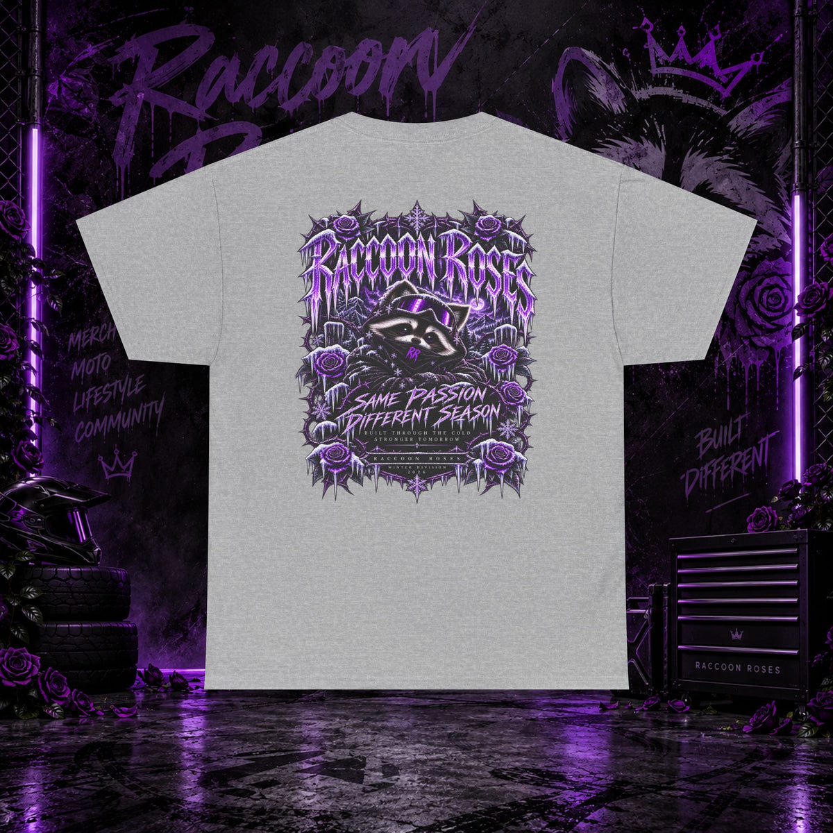 T-Shirt — frozen roses