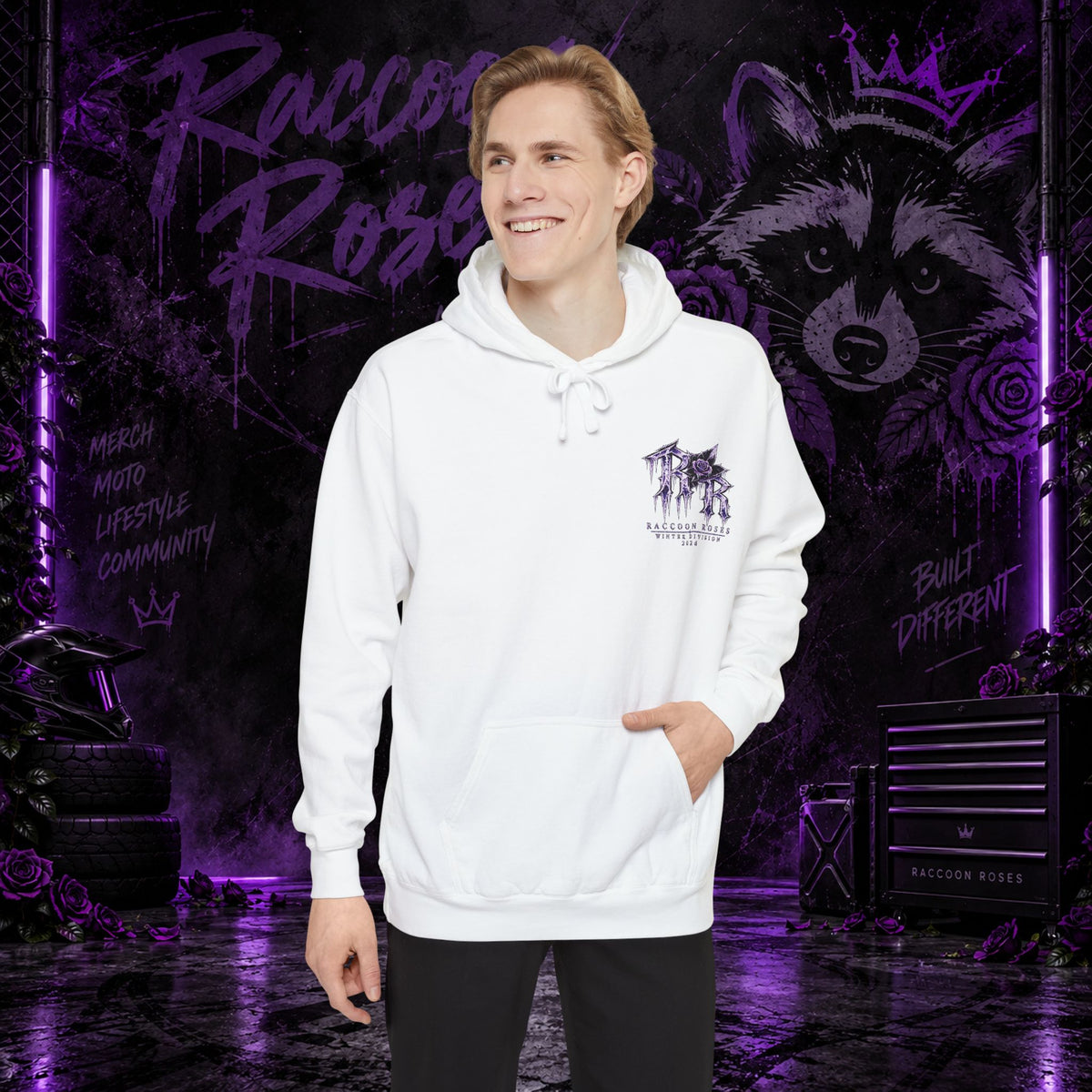 frozen rose Hoodie