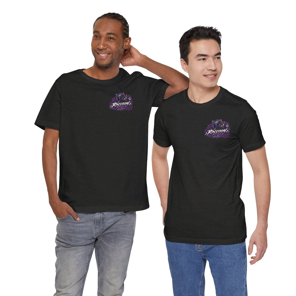 Raccoon Rose Motorcycle Graphic Tee