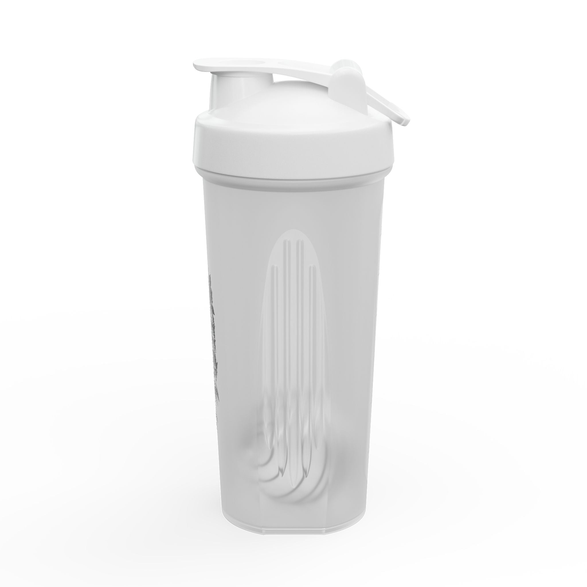 Protein Shaker Bottle with Grit Graphic – Gym Workout Mixer