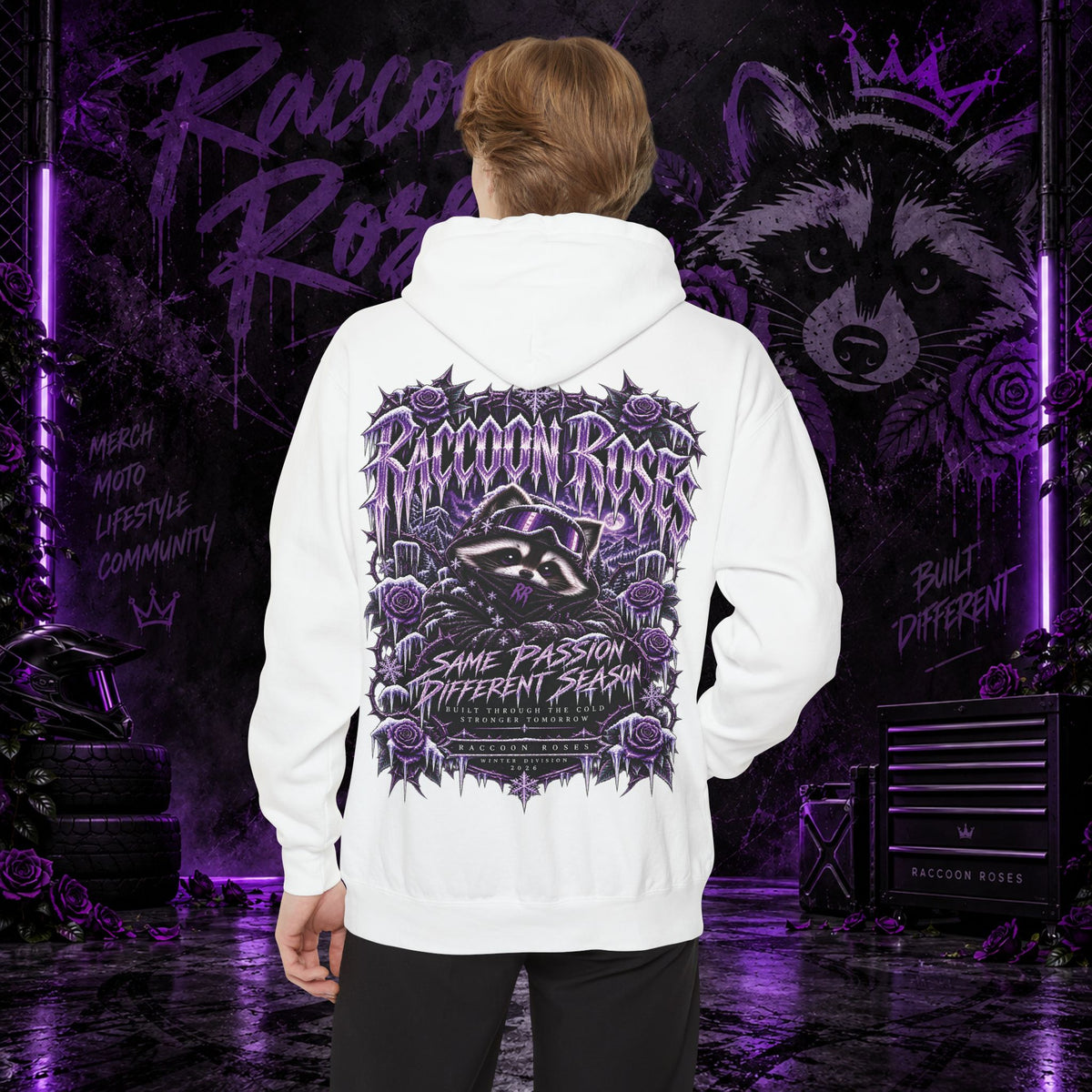 frozen rose Hoodie